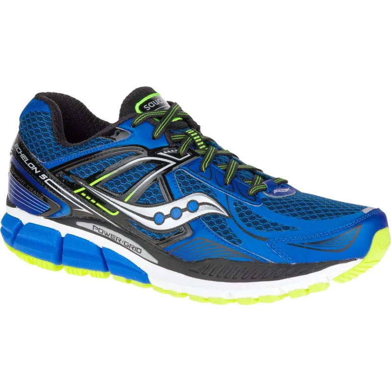 Saucony Men's Echelon 5 Blue UK 8.5-2